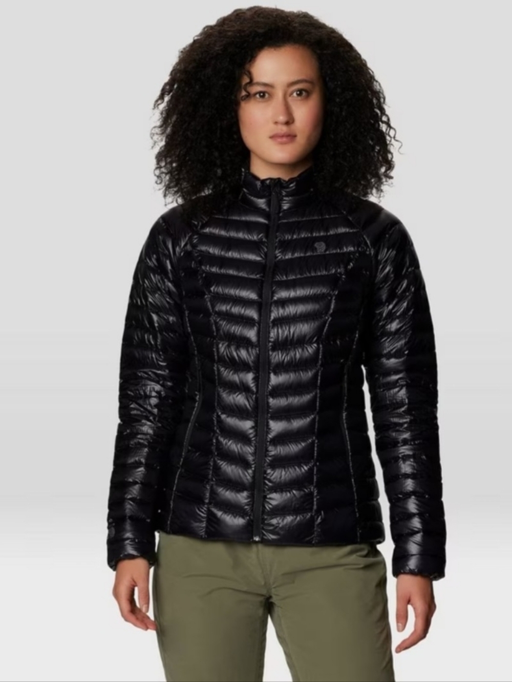 MOUNTAIN HARDWEAR GHOST WHISPERER HOODED WOMEN'S  800 FILL DOWN PUFFER. SZ- XS.